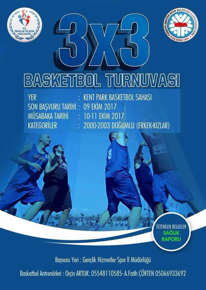 3×3 Basketbol Kayıtları Başladı