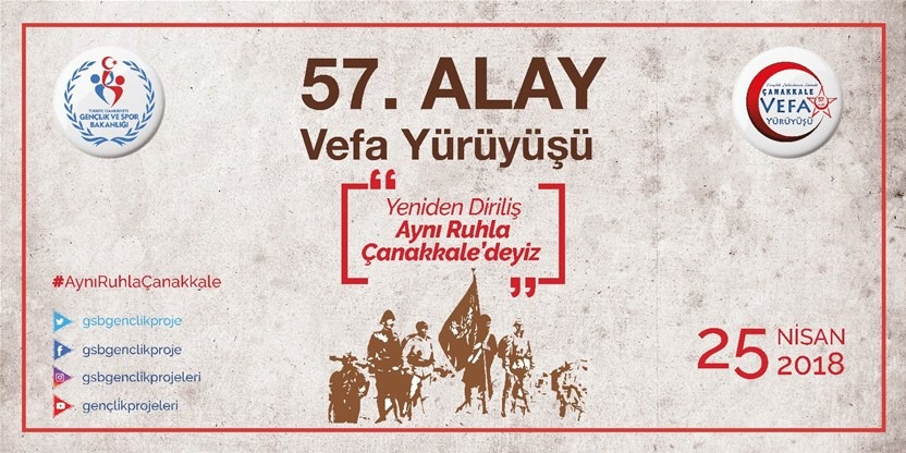 57.ALAY VEFA YÜRÜYÜŞÜ KIRŞEHİR’DE ANILACAK