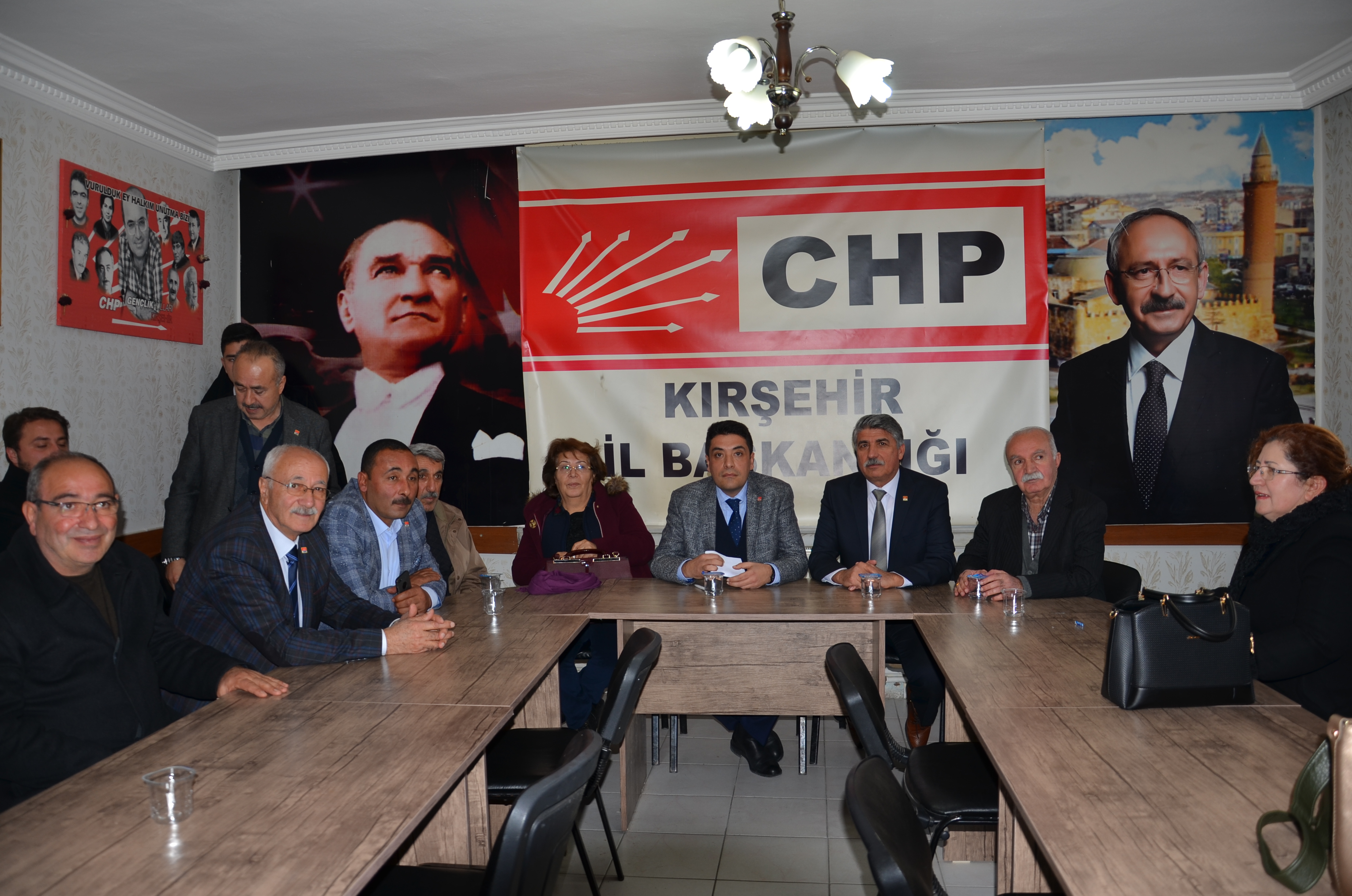 CHP İL BAŞKANI GENÇ GÖREVE BAŞLADI