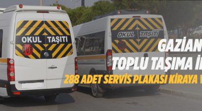 Gaziantep’te toplu taşıma ihalesi