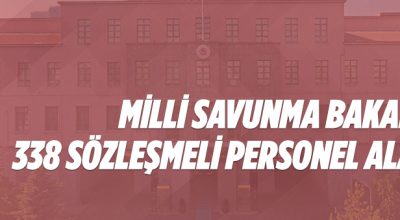 Milli Savunma Bakanlığından personel alım ilanı