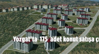 TOKİ, Yozgat’ta 175 adet konutu satışa sundu