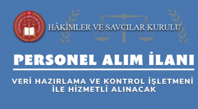 Hâkimler ve Savcılar Kurulu 10 Personel alacak