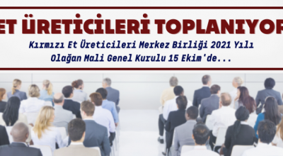 Kırmızı et üreticileri toplanıyor