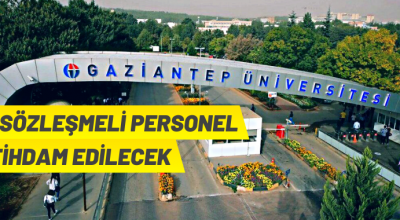 Sözleşmeli personel alım ilanı