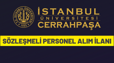 Sözleşmeli personel alım ilanı