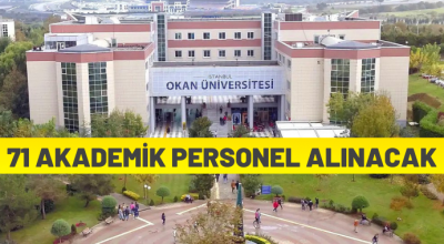 Akademik personel alım ilanı