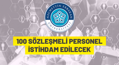 100 Sözleşmeli Personel alınacak