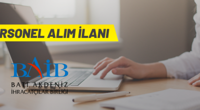 Personel alım ilanı