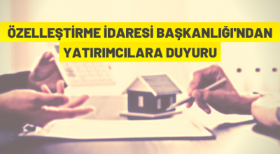 Özelleştirme İdaresi Başkanlığından taşınmaz satışı