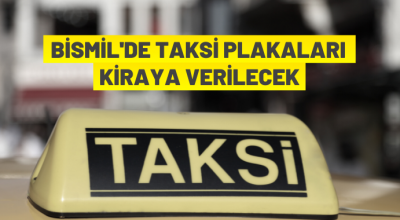 Taksi plakası kiralama ihalesi