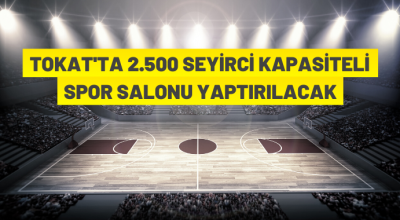 Tokat’ta spor salonu yapım ihalesi