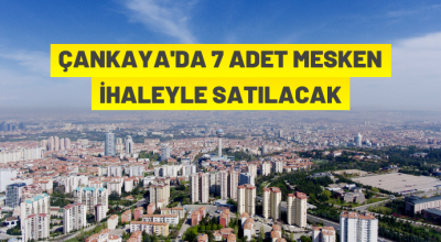 Ankara Büyükşehir Belediye Başkanlığı’ndan daire satış ihalesi