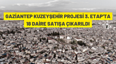 Gaziantep’te daire satış ihalesi