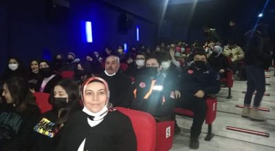 Gönüllülere Sinema Etkinliği Düzenlendi