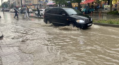 Sağanak Bazı Köylerde Sele Neden Oldu