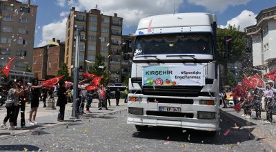 “Spor Aşkı Engel Tanımaz” tırı Kırşehir’e ulaştı