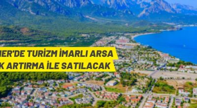 Kemer’de turizm arsası ihaleyle satılacak