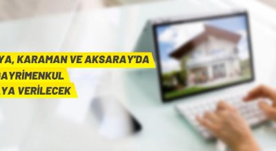 Konya Vakıflar Bölge Müdürlüğü’nden kiralık gayrimenkuller