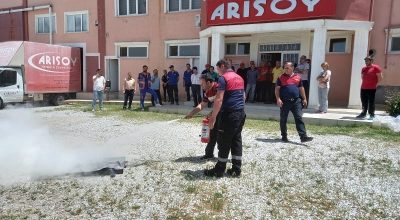 AFAD Ekibinden Eğitim ve Tatbikat Gerçekleştirildi