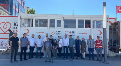 AK Parti Kırşehir İl Başkanlığı’ndan Kızılay’a kan bağışı desteği