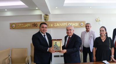 KIRŞEHİRLİLER VAKFI’NDAN MUSTAFA YILMAZ’A ZİYARET