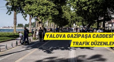 Gazipaşa Caddesi’nde trafik düzenlemesi