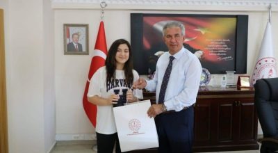 Alpaslan Zeynep Ece Başar’ı Makamında Ağırladı