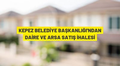 Kepez Belediyesi’nden taşınmaz satış ihalesi