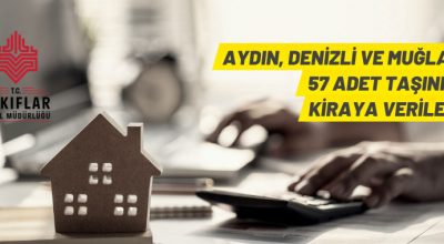 Aydın Vakıflar Bölge Müdürlüğü’nden kiralık taşınmazlar