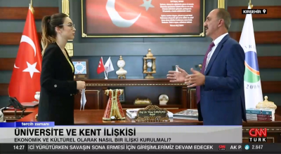 Rektör Karakaya Tercih Zamanı Programına Konuk Oldu