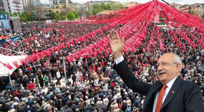 ON BİNLER  KILIÇDAROĞLUNU İZLEMEYE GELDİ